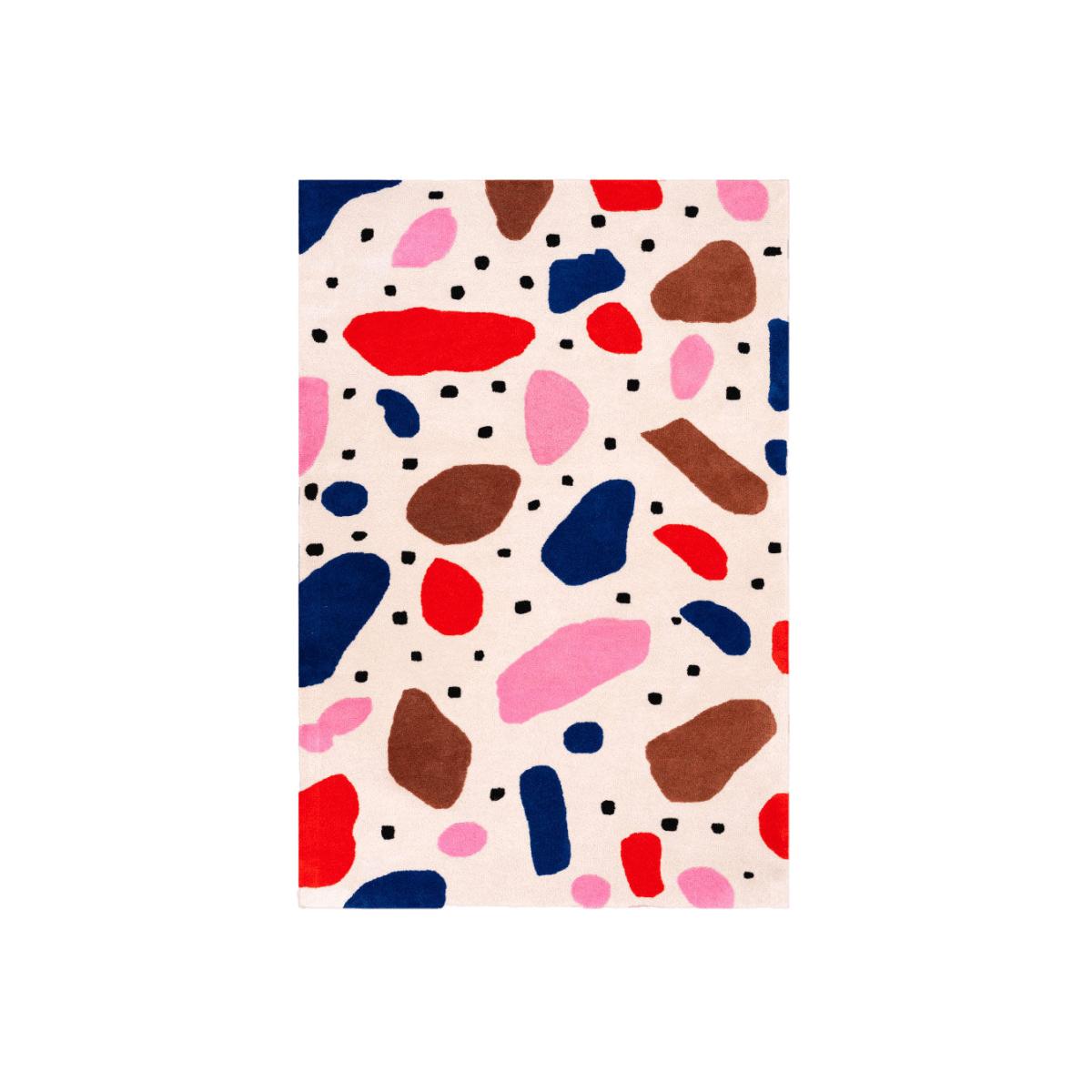 Movie Night Rug textile multicoloured / 180 x 120 cm - Hand-tufted wool - COLORTHERAPIS – image 1