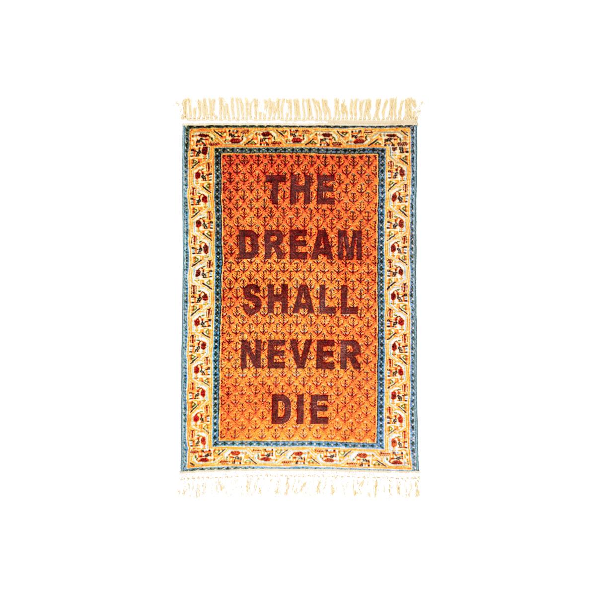 Rug Burnt - The Dream textile / 80 x 120 cm - Inscription produced by combustion - Seletti – image 1