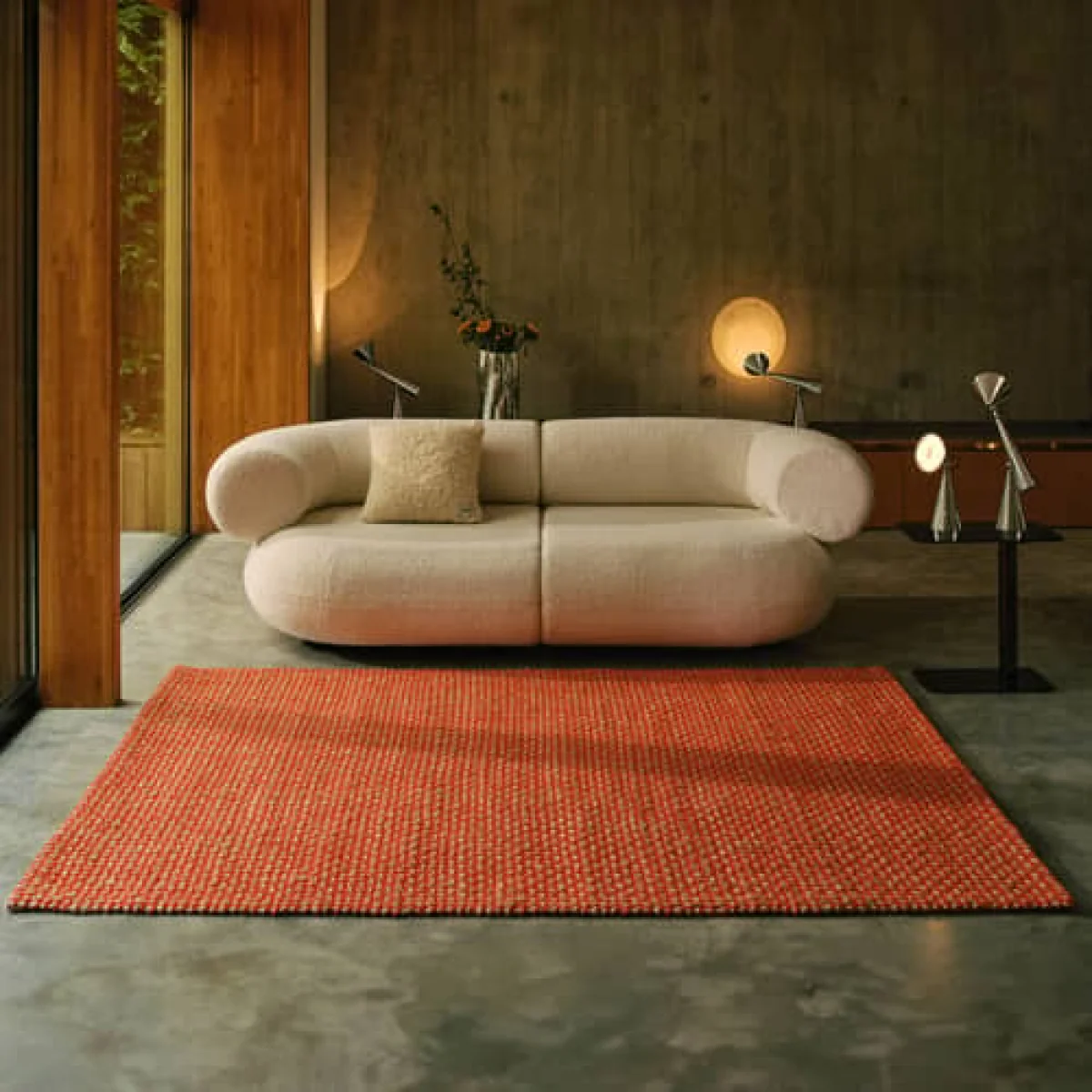 Weave Rug textile orange / 200 x 300 cm - Tom Dixon – image 3