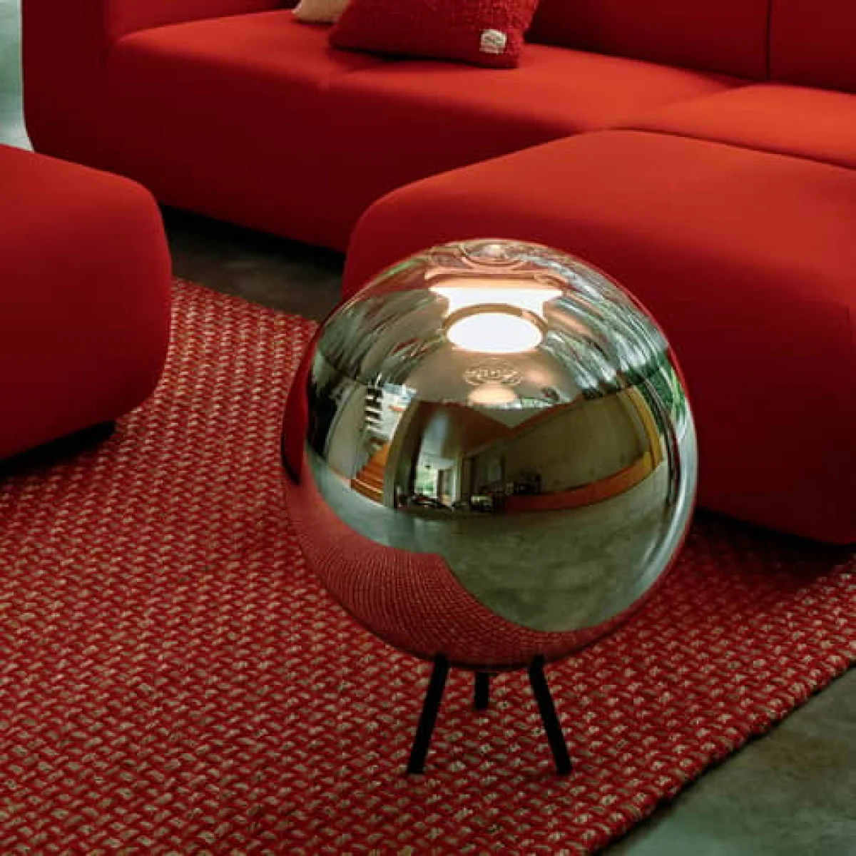 Weave Rug textile orange / 200 x 300 cm - Tom Dixon – image 4