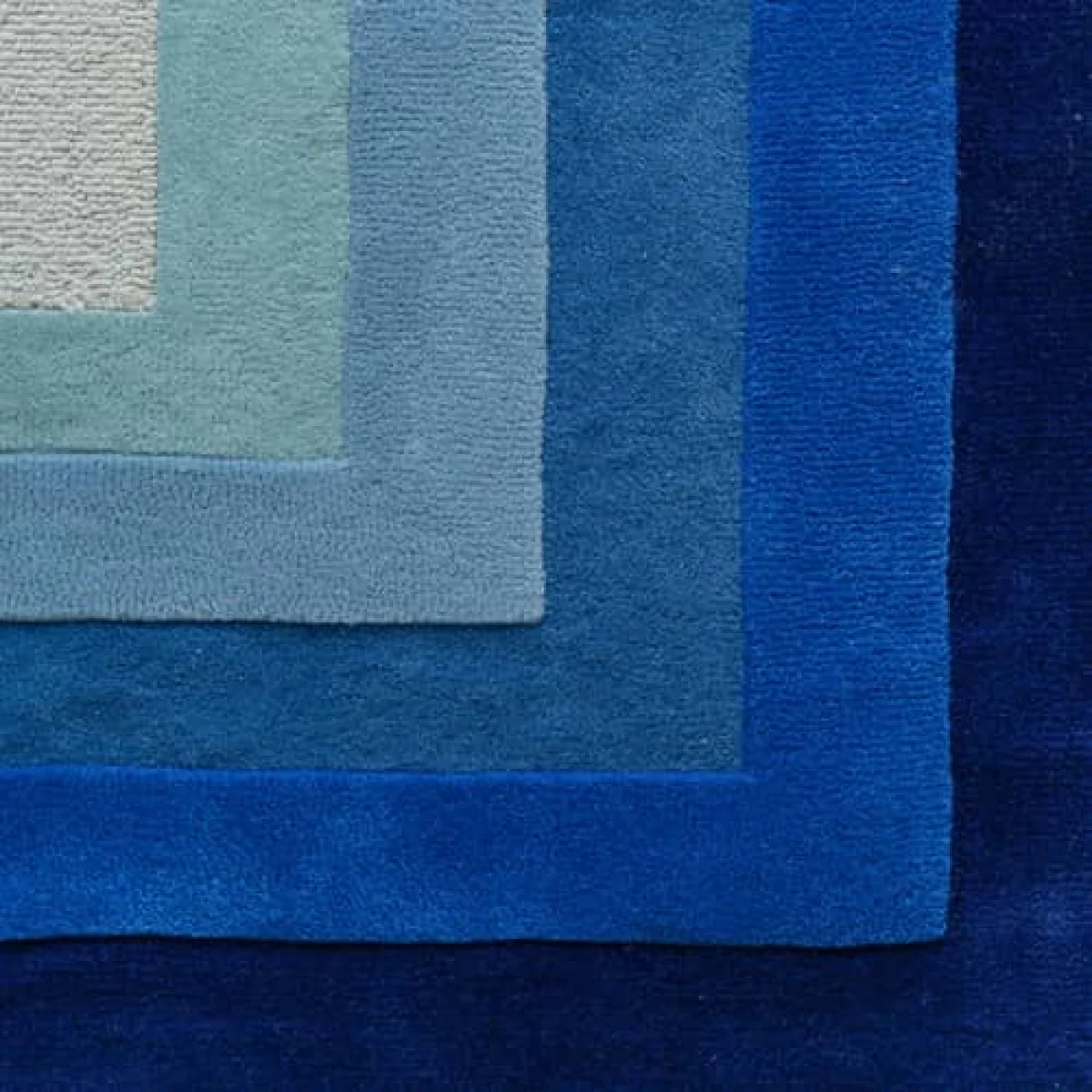 Blue Lens Rug textile blue / 180 x 120 cm - Hand-tufted - COLORTHERAPIS – image 4
