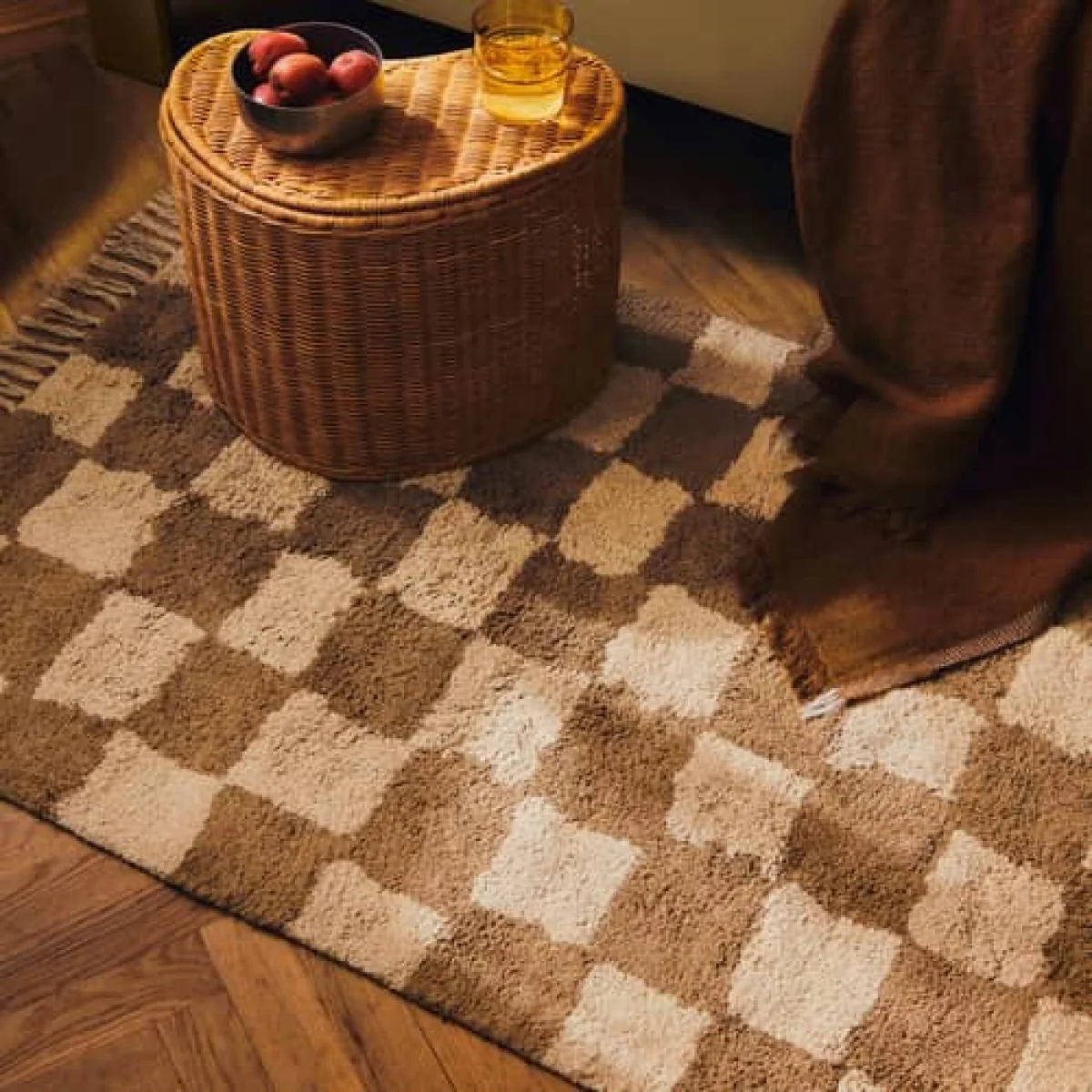 Mara Rug textile beige / 80 x 150 cm - Ferm Living – image 2