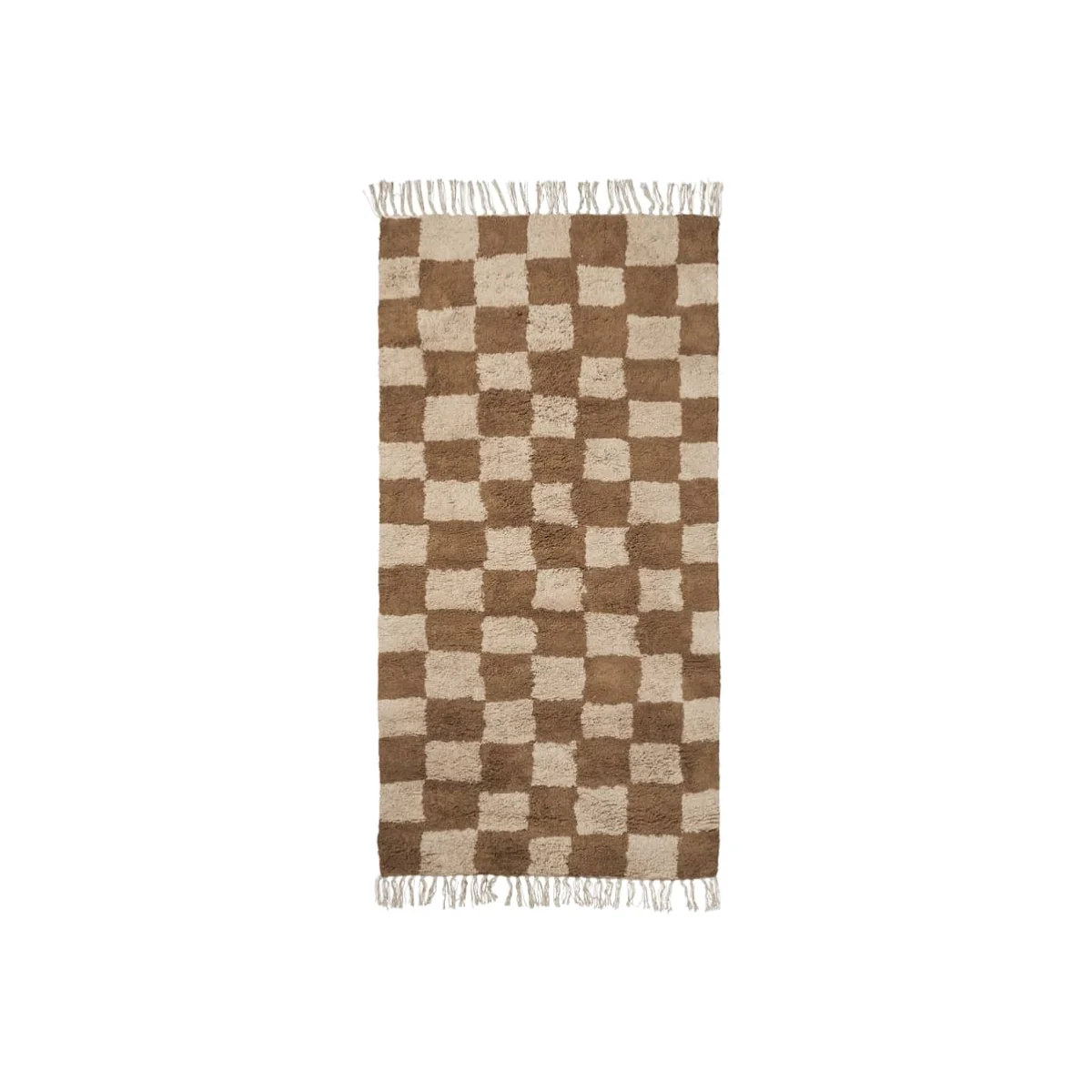 Mara Rug textile beige / 80 x 150 cm - Ferm Living – image 1
