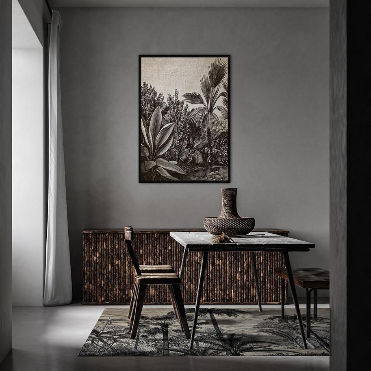 Amazonia Outdoor rug - / Vinyl - 99 x 150 cm by PÔDEVACHE Grey – image 2