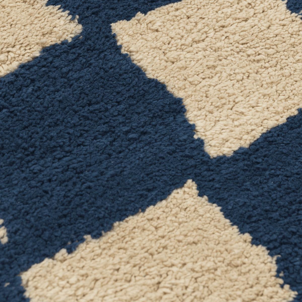 Mara Medium Rug textile blue / 90 x 150 cm - Hand-tufted - Ferm Living – image 3