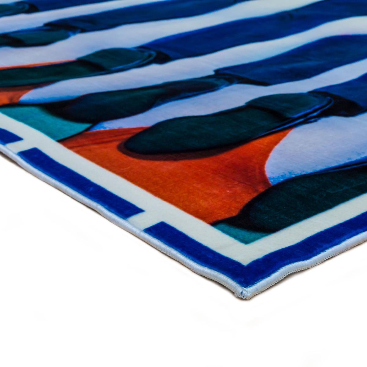 Toiletpaper - Legs Rectangular Rug - 194 x 280 cm by Seletti Multicoloured – image 2