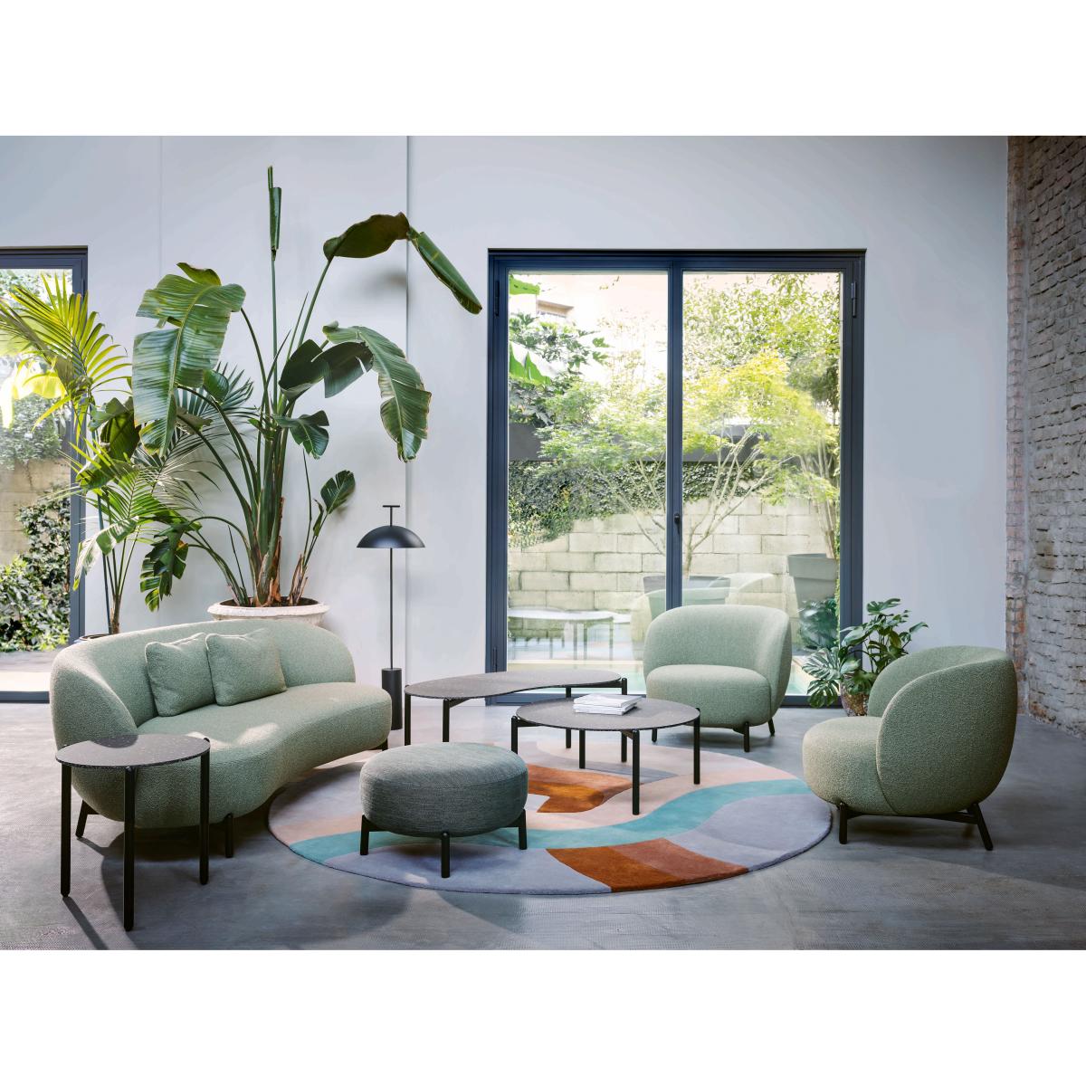 Rug Rug - / Ø 250 cm - Hand-tufted by Kartell Multicoloured – image 2