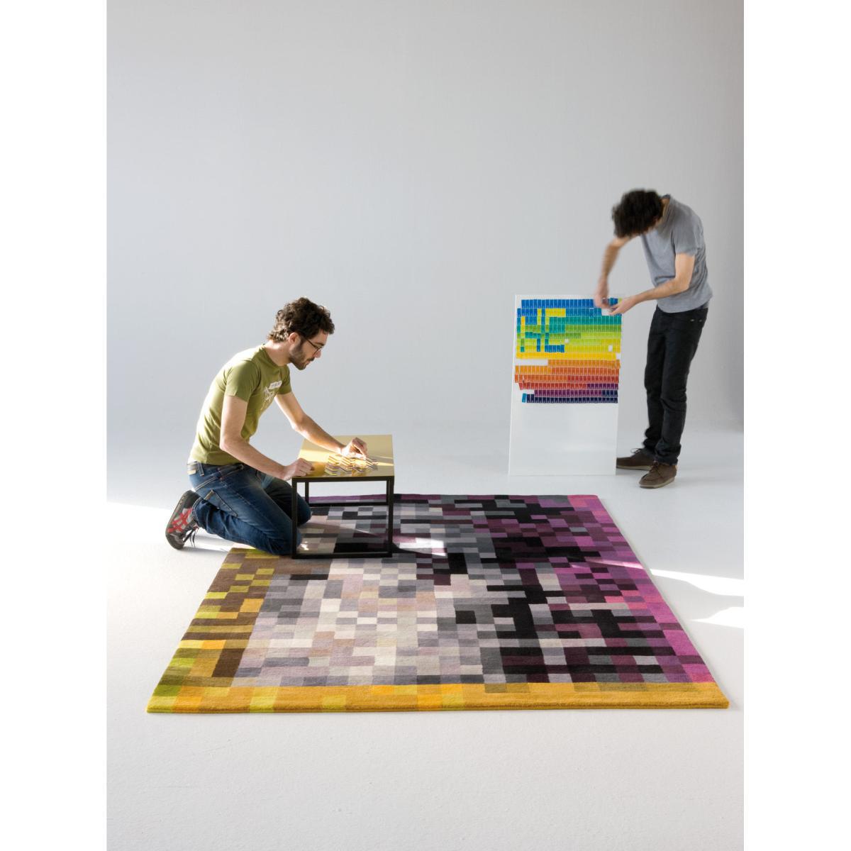 Digit 2 Rug - 200 x 300 cm by Nanimarquina Multicoloured – image 2