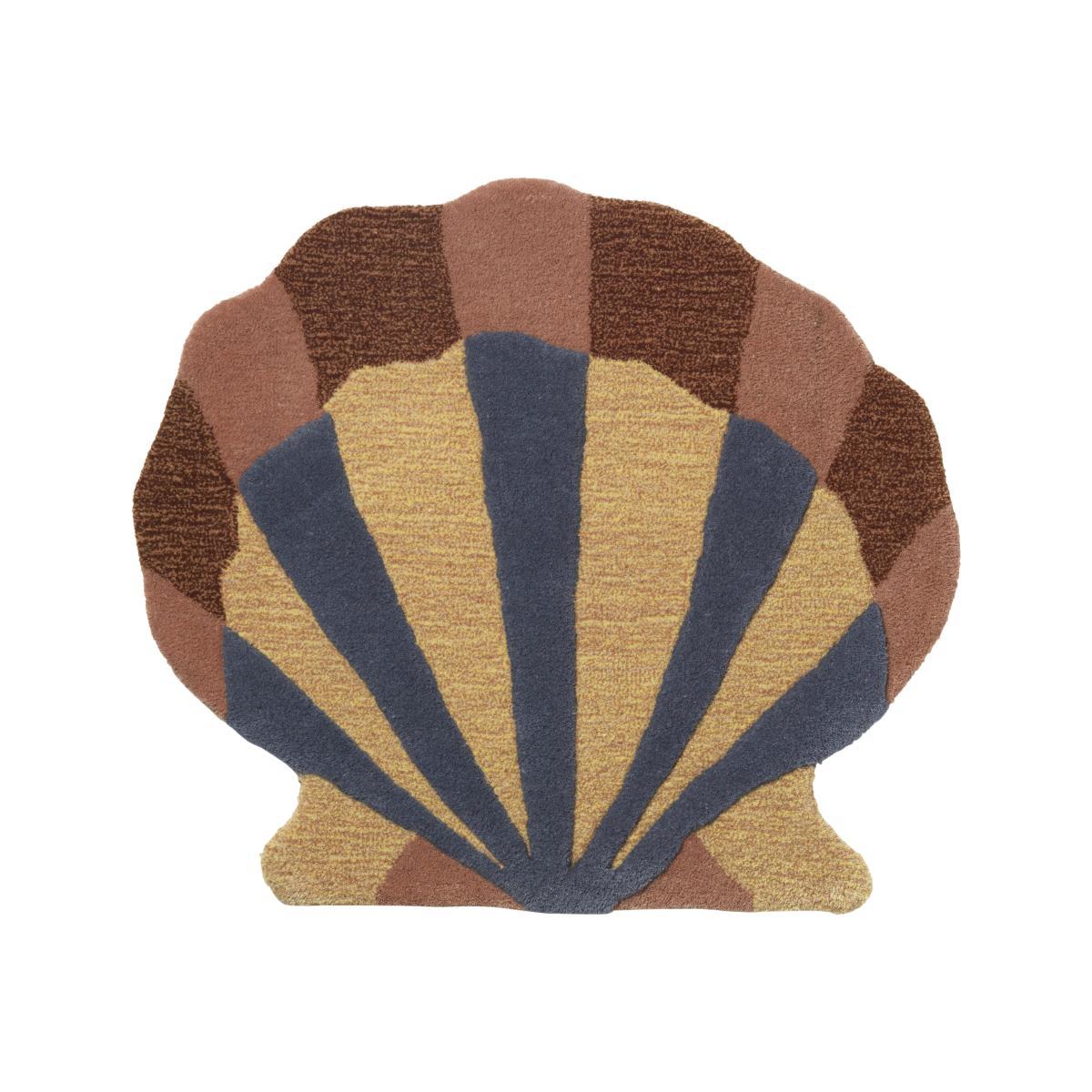 Shell Rug - / Wall decoration - 79 x 70 cm by Ferm Living Multicoloured – image 1