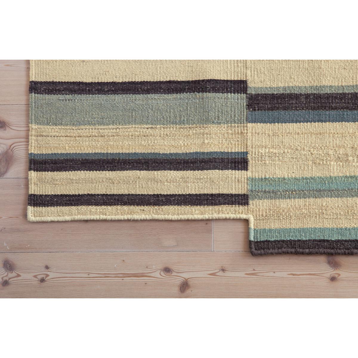 Lattice 2 Rug - 185 X 300 cm by Nanimarquina White/Blue/Multicoloured/Beige – image 3