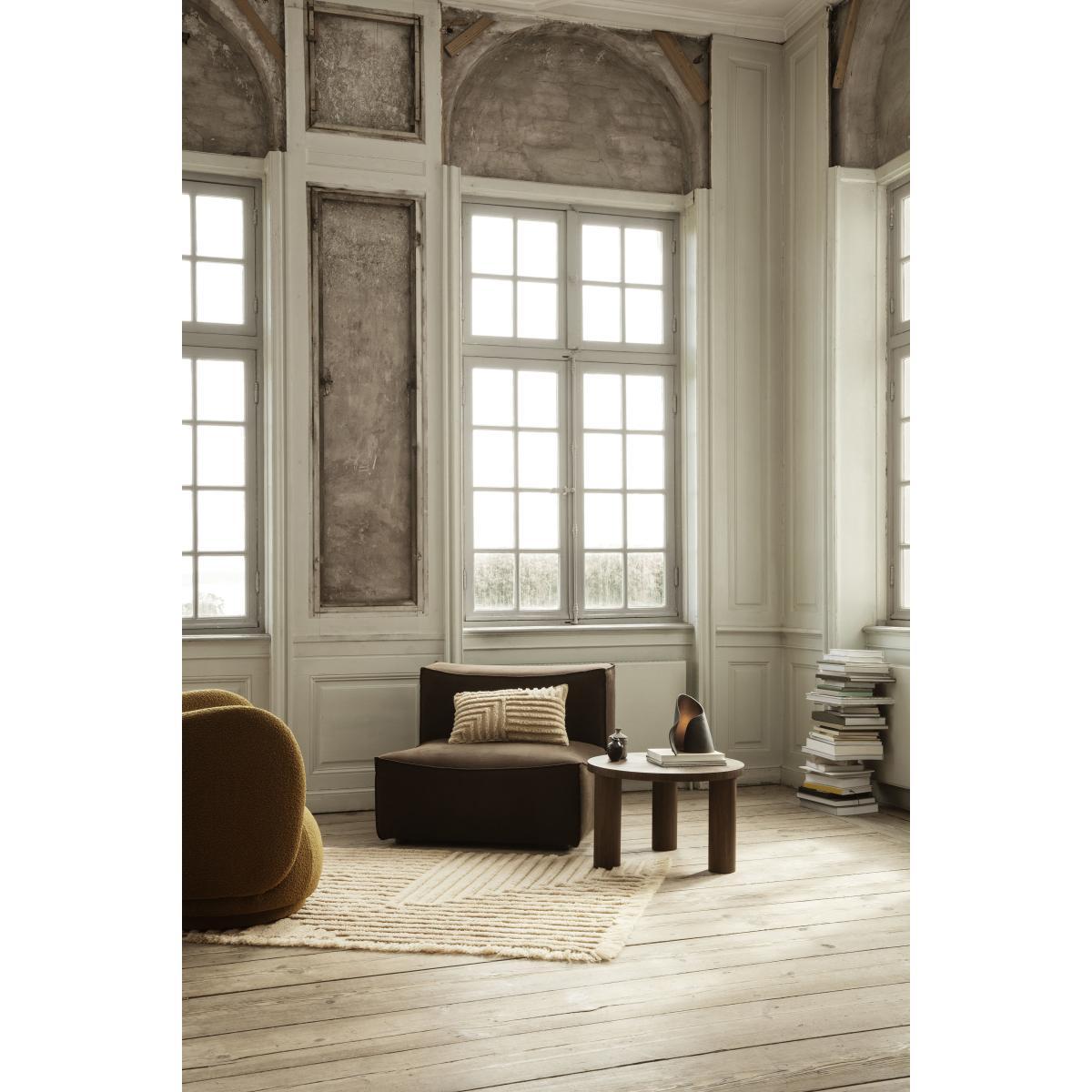 Crease Wool Large Rug - / 250 x 160 cm - Hand-woven and tufted wool by Ferm Living Beige – image 3