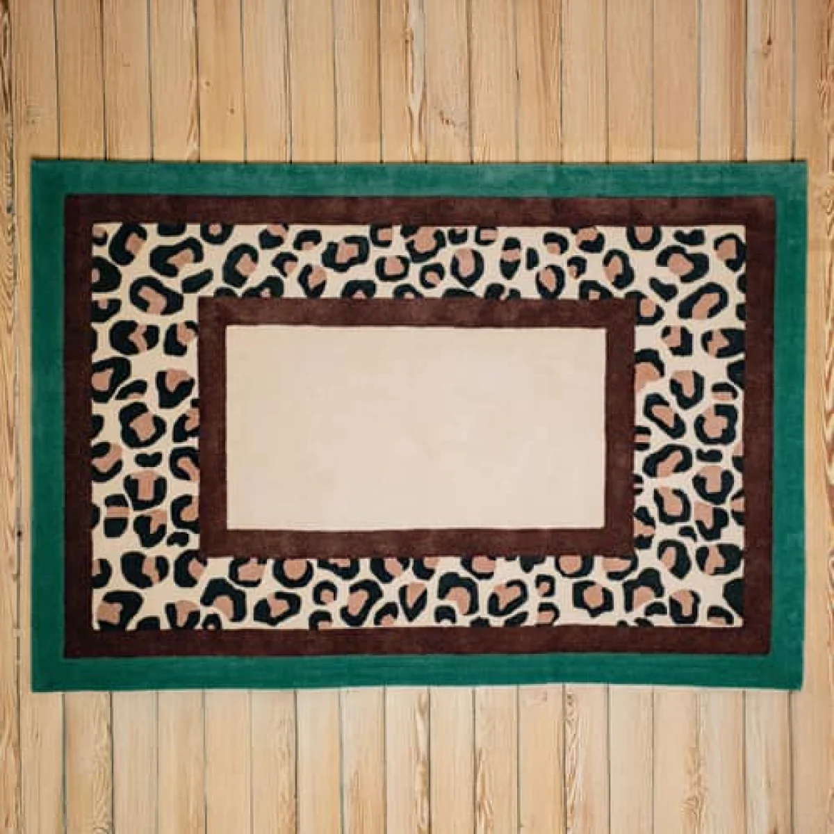 Green Safari Rug textile multicoloured / 240 x 170 cm - Hand-tufted - COLORTHERAPIS – image 2