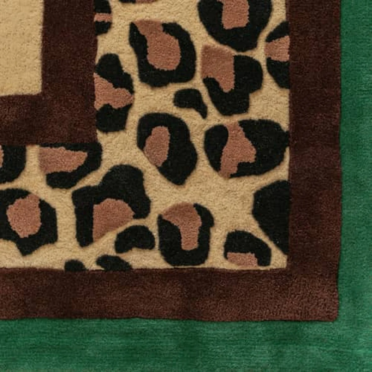 Green Safari Rug textile multicoloured / 240 x 170 cm - Hand-tufted - COLORTHERAPIS – image 3