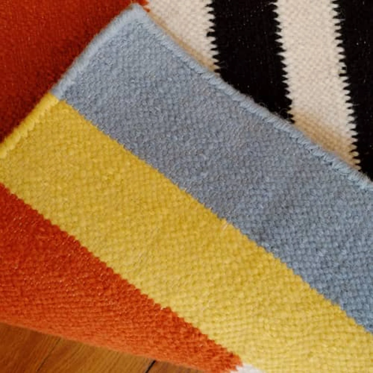 Eden Rug textile multicoloured / 210 x 140 cm - Handwoven - COLORTHERAPIS – image 5