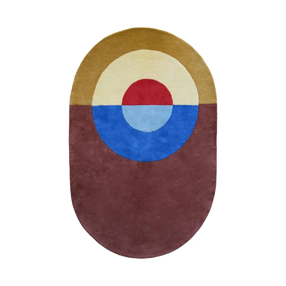 Sunset Rug textile multicoloured / 240 x 170 cm - Hand-tufted - COLORTHERAPIS – image 2
