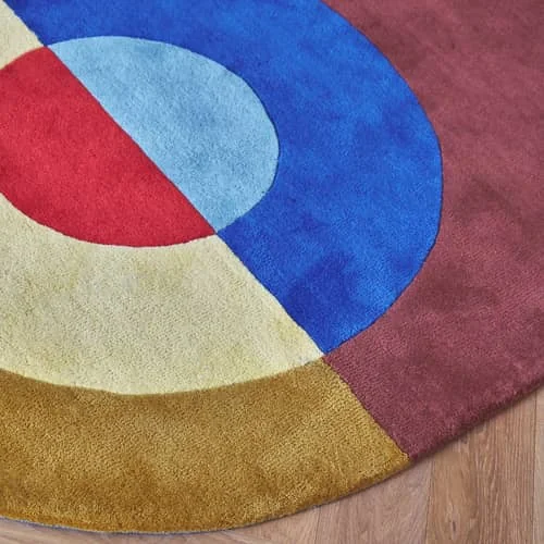Sunset Rug textile multicoloured / 240 x 170 cm - Hand-tufted - COLORTHERAPIS – image 5