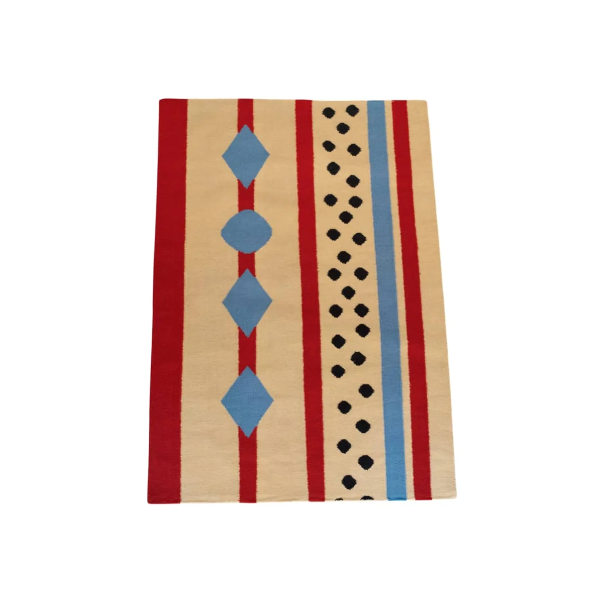 Arizona Rug textile multicoloured / 210 x 140 cm - Handwoven - COLORTHERAPIS – image 1