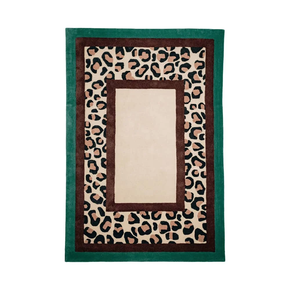 Green Safari Rug textile multicoloured / 180 x 120 cm - Hand-tufted - COLORTHERAPIS – image 2