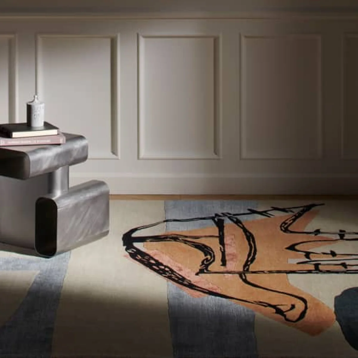 La main ouverte Rug textile multicoloured / 300 x 200 cm - Le Corbusier - CASSINA – image 3