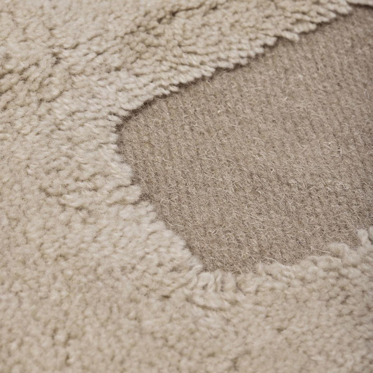 Alley Large Rug textile beige / 160 x 250 cm / Hand-woven wool - Ferm Living – image 4
