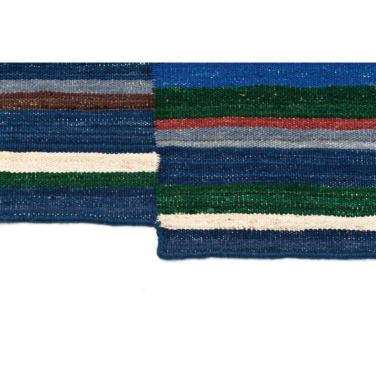 Lattice 1 Rug - 148 x 240 cm by Nanimarquina Blue/Multicoloured – image 3