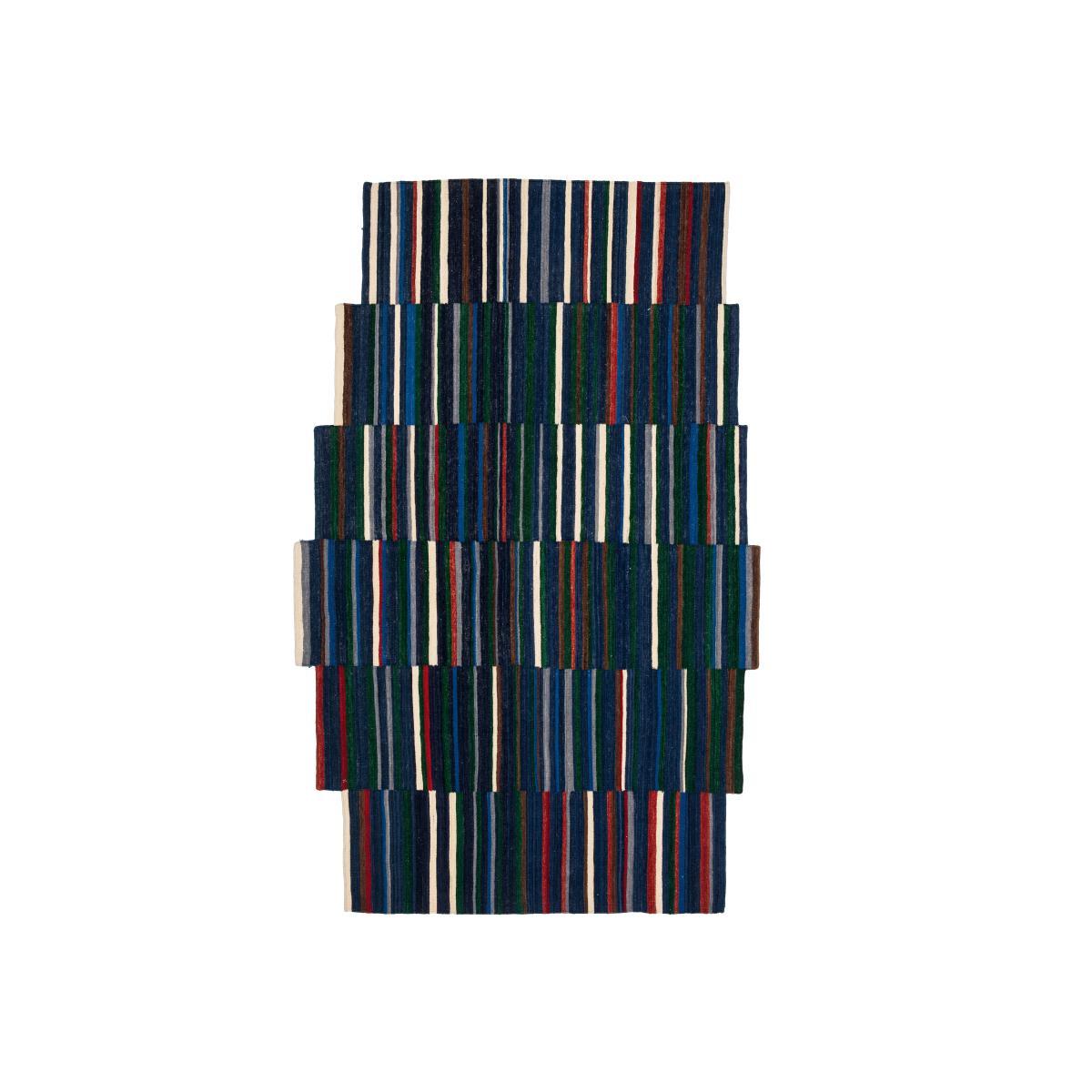 Lattice 1 Rug - 148 x 240 cm by Nanimarquina Blue/Multicoloured – image 1