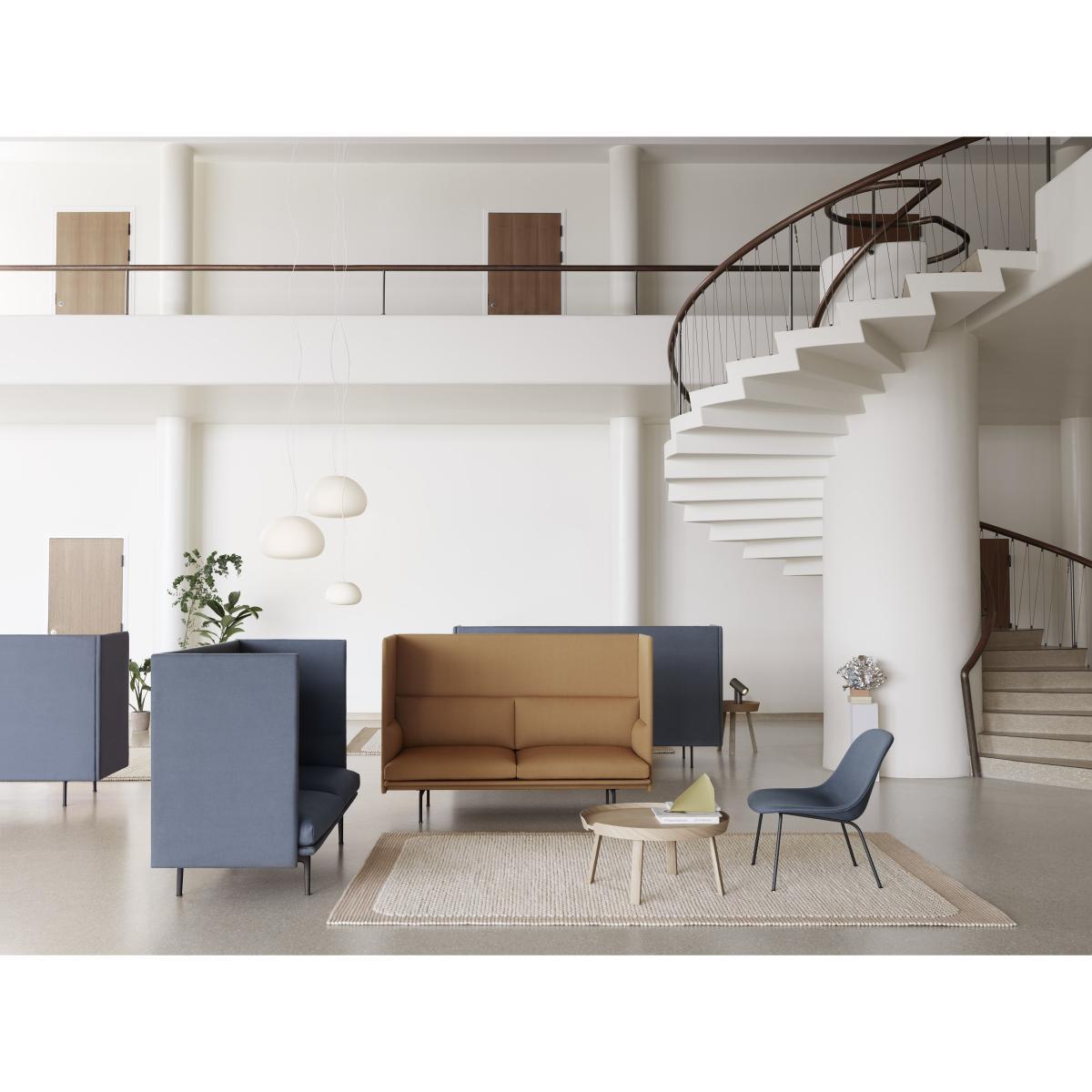 Pebble Rug - / Tissé main - 200 x 300 cm by Muuto Orange – image 3