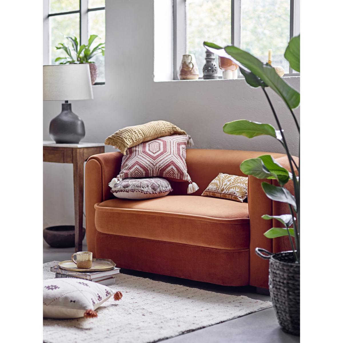 Maggy Rug - / Cotton - 180 x 120 cm by Bloomingville Beige – image 3