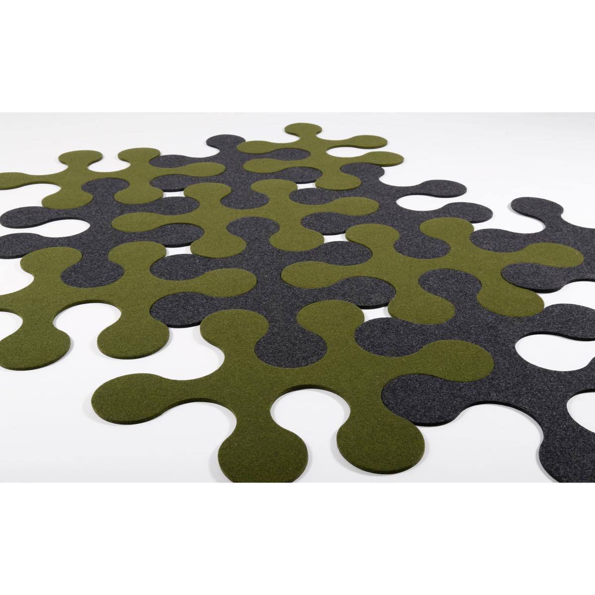 Molécules Rug - / 6 pieces - Plain by La Corbeille Blue – image 6
