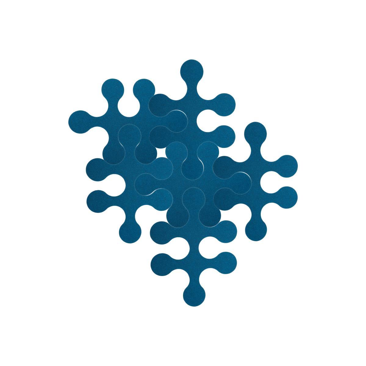 Molécules Rug - / 6 pieces - Plain by La Corbeille Blue – image 1