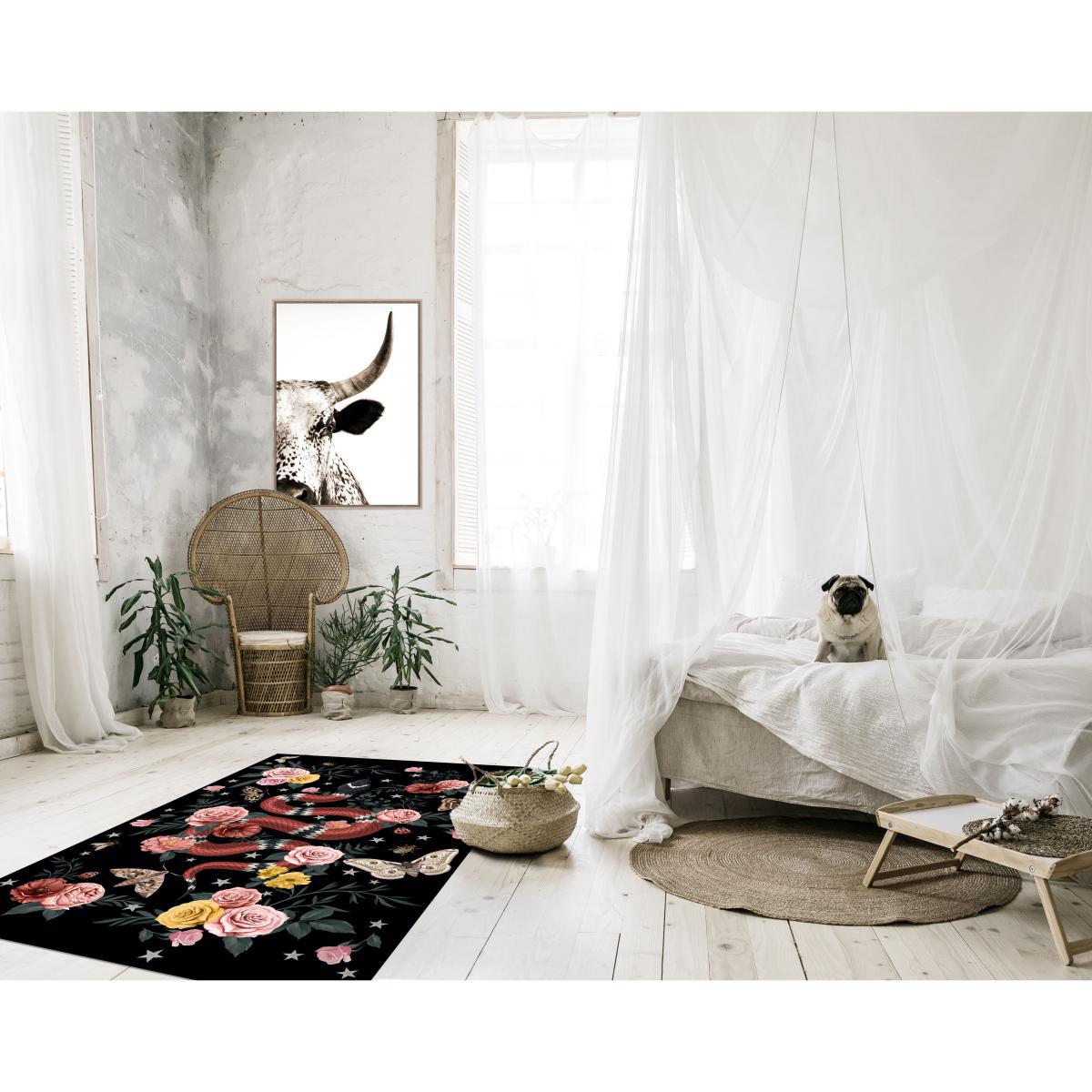 Serpent Rug - / 198 x 139 cm - Vinyl by PÔDEVACHE Multicoloured – image 2