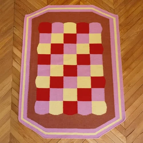 Cone Rug textile multicoloured / 210 x 140 cm - COLORTHERAPIS – image 5