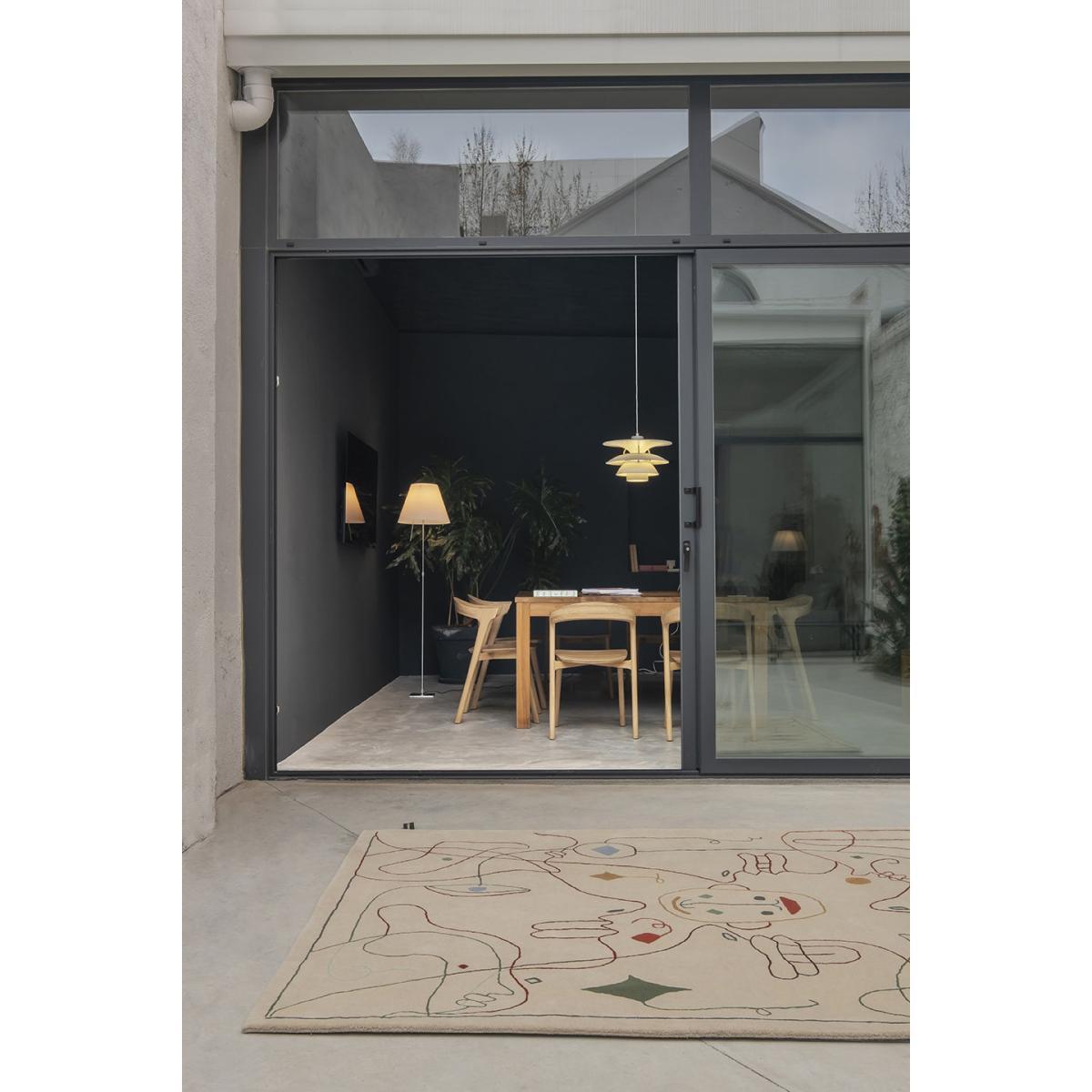 Silhouette Outdoor Outdoor rug - / By Jaime Hayon - 200 x 300 cm / Recycled PET fibre by Nanimarquina Multicoloured/Beige – image 3