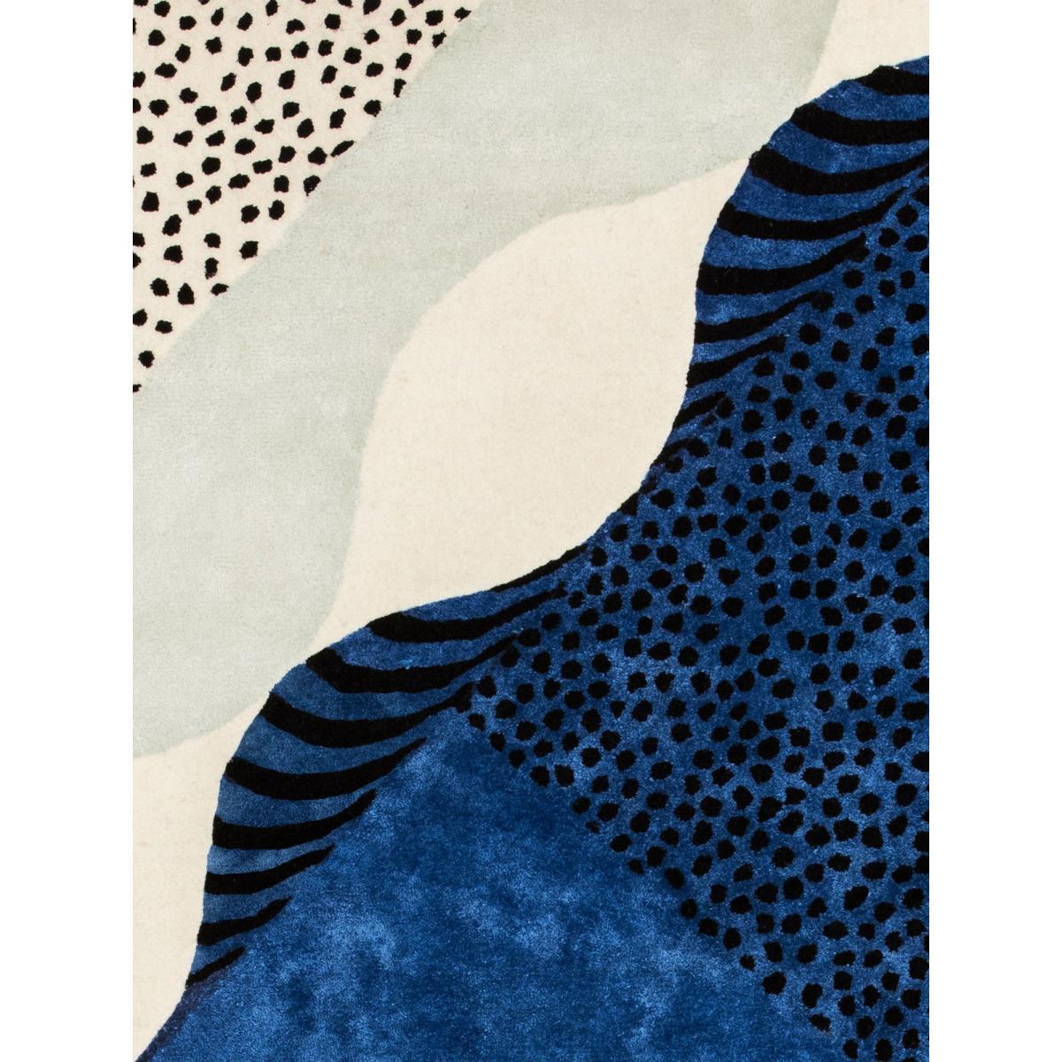 Silkscreen Large Rug - 240 x 200 cm by Moustache Blue/Multicoloured – image 4