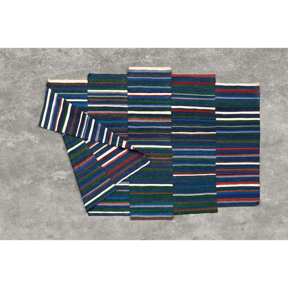 Lattice 1 Rug - 185 X 300 cm by Nanimarquina Blue/Multicoloured – image 2