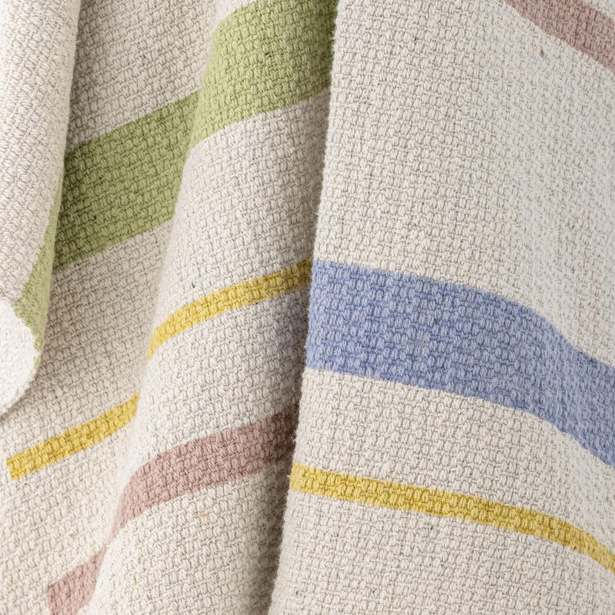 Pontino Plaid textile multicoloured / 160 x 130 cm - Bloomingville – image 5