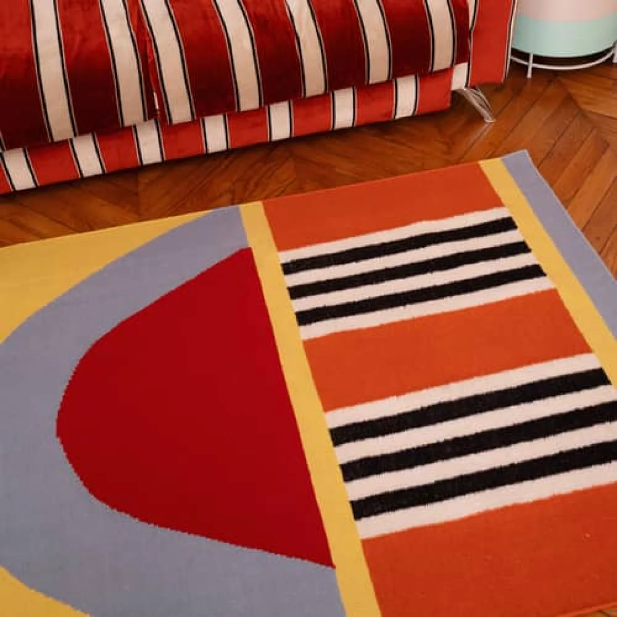 Eden Rug textile multicoloured / 180 x 120 cm - Handwoven - COLORTHERAPIS – image 3