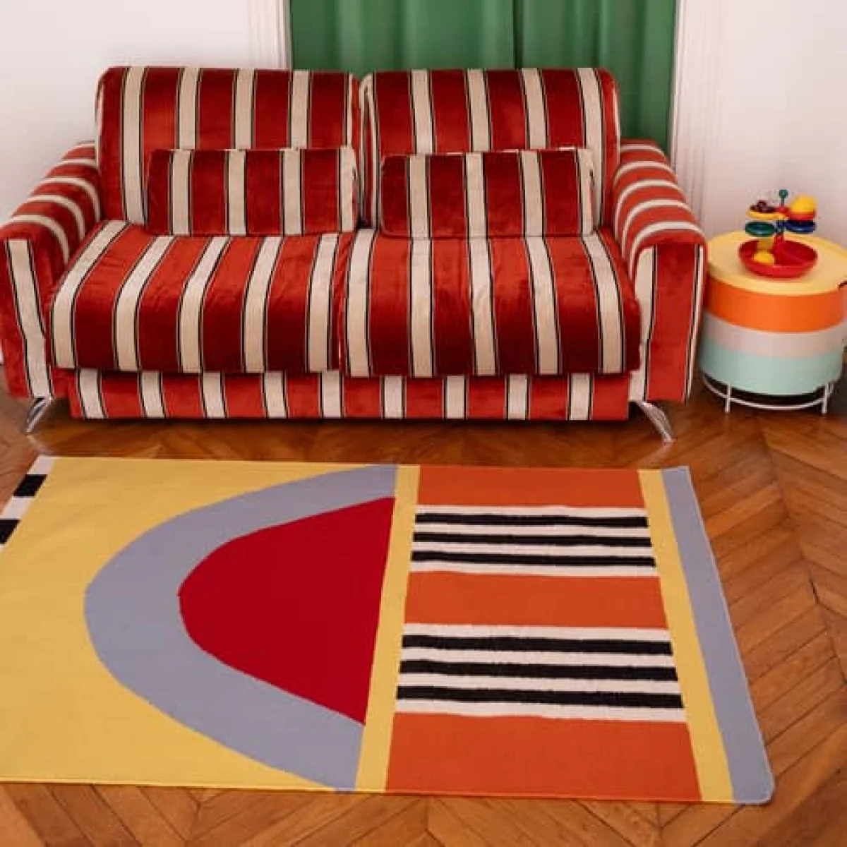 Eden Rug textile multicoloured / 180 x 120 cm - Handwoven - COLORTHERAPIS – image 4
