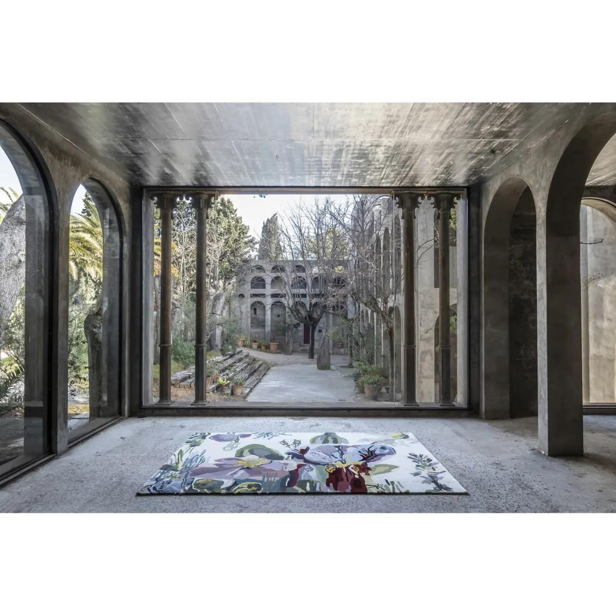 Flora - Backyard Rug - / By Santoi Moix - 170 x 240 cm / Wool by Nanimarquina Multicoloured – image 3