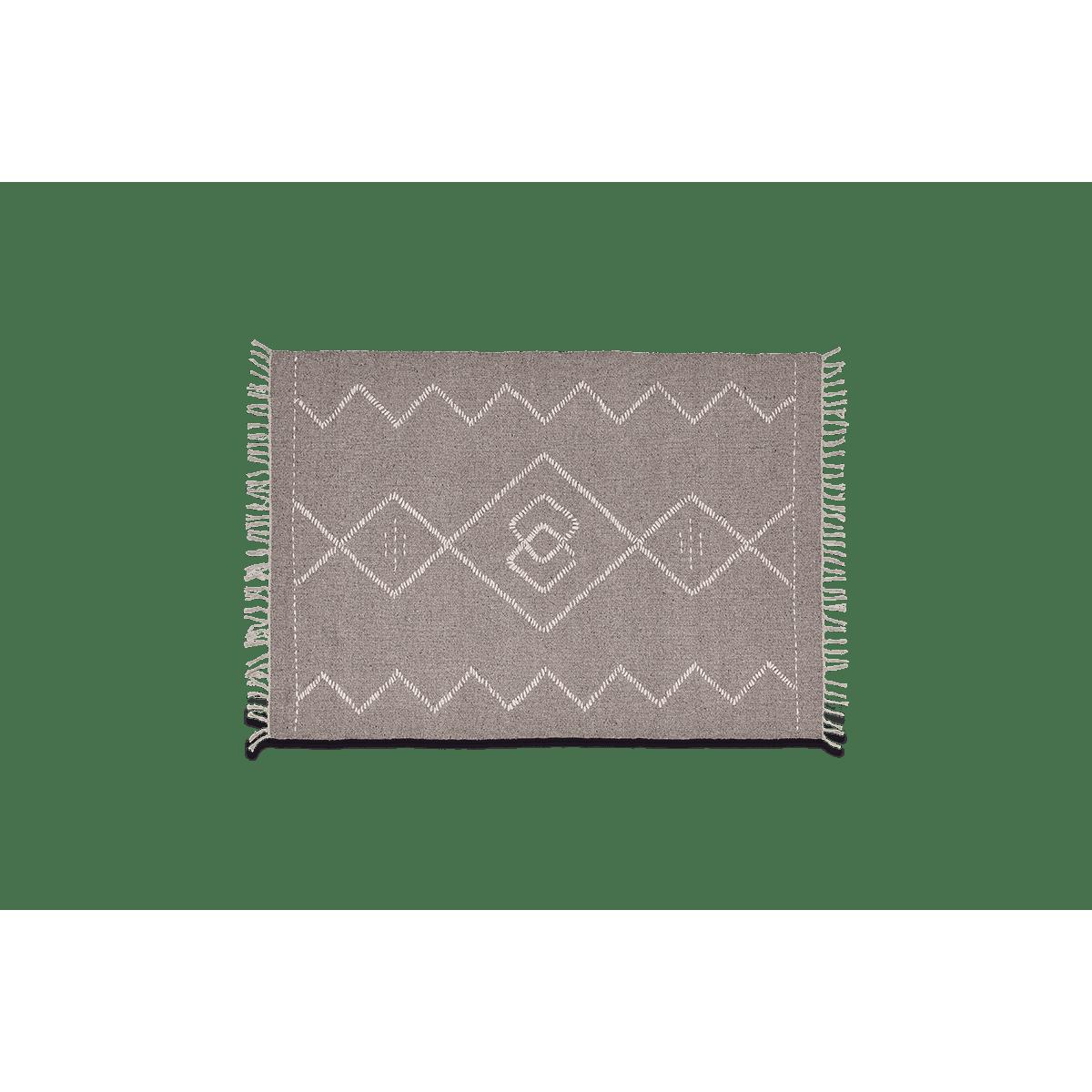 Nkuku Lamandi Recycled Rug | Rugs | Grey | 120 x 180 cm – image 3