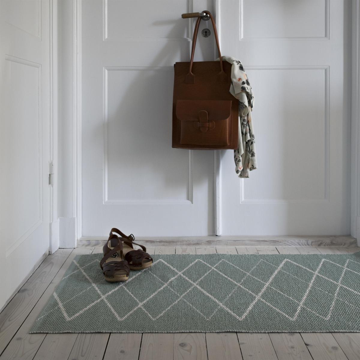 Peak rug sage green 70x150 cm – image 2