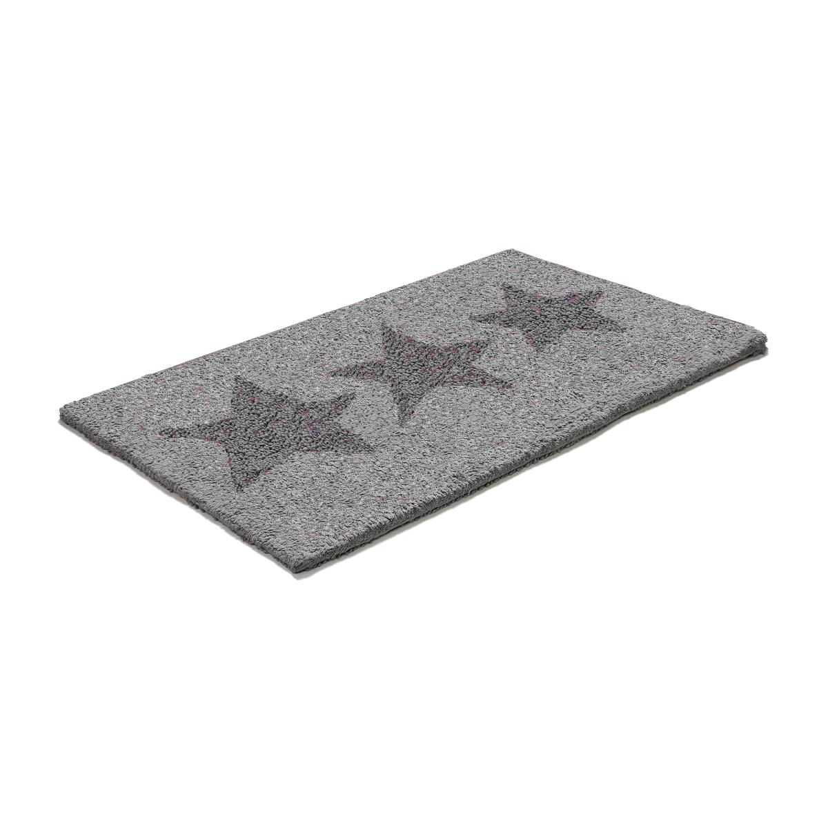 Etol star rug large graphite grey