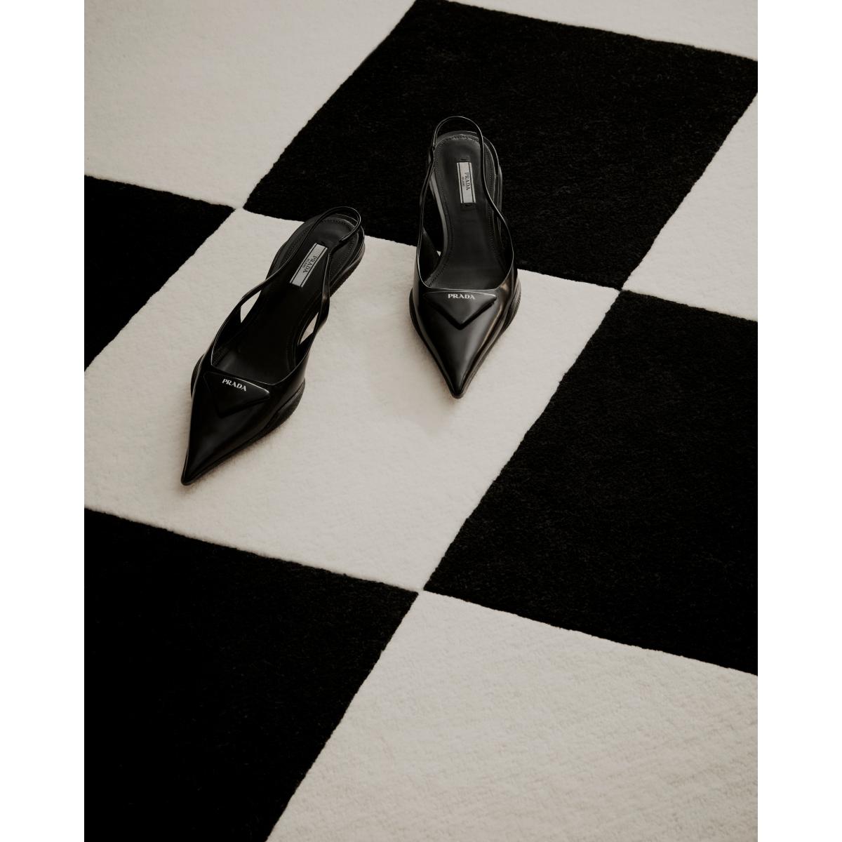 Tinted Tenman wool carpet 250x350 cm Black-white – image 4