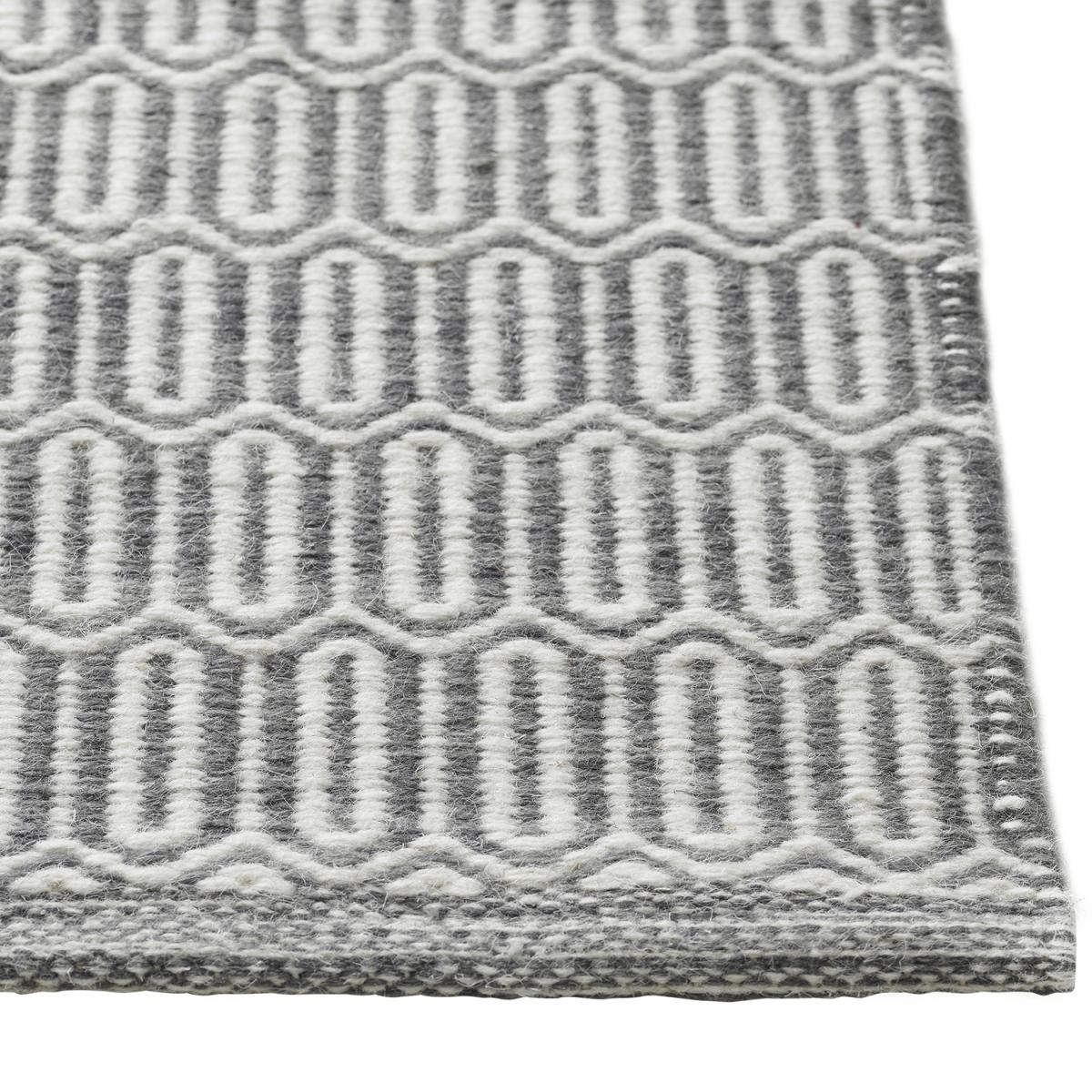 Mohini wool carpet 200x300 cm grey – image 3