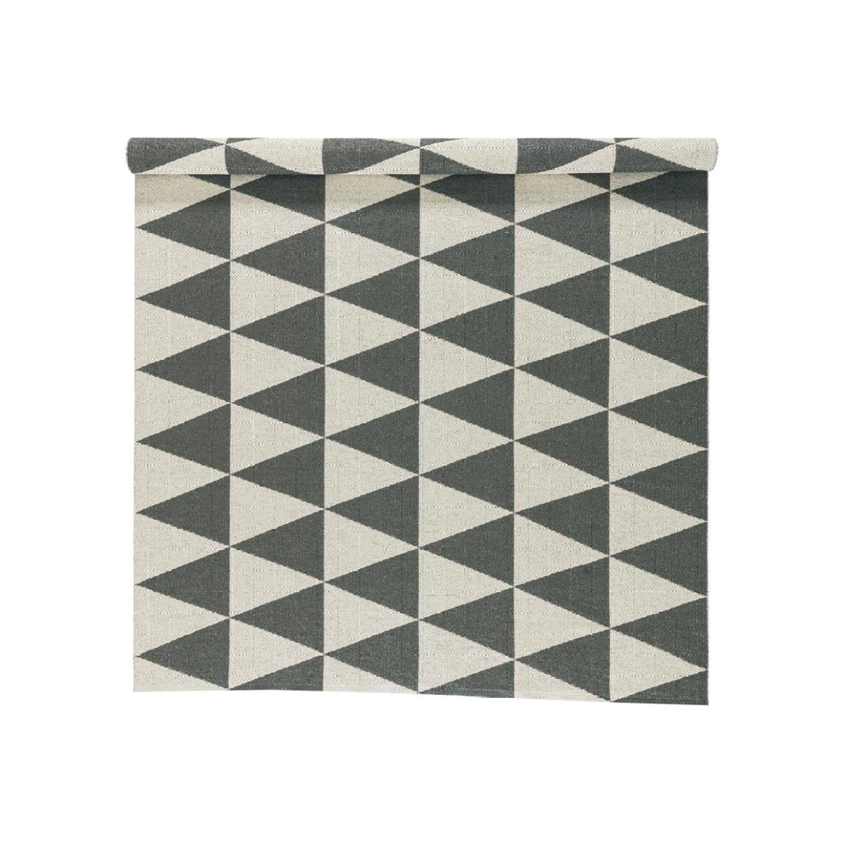 Rime rug large charcoal (grey) 200x300 cm – image 1