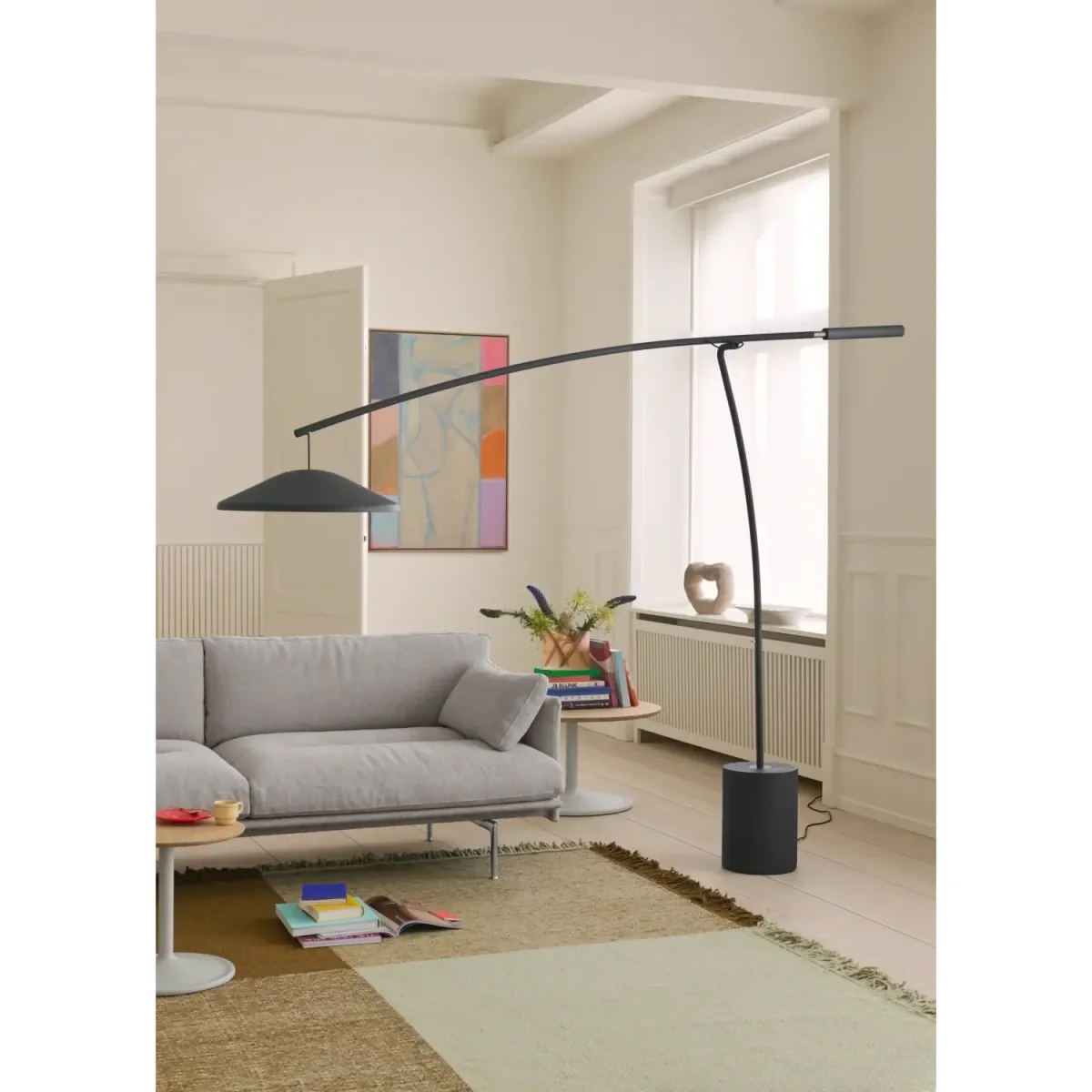 Muuto Verso wool rug Pale green-warm brown 258x258 cm – image 3