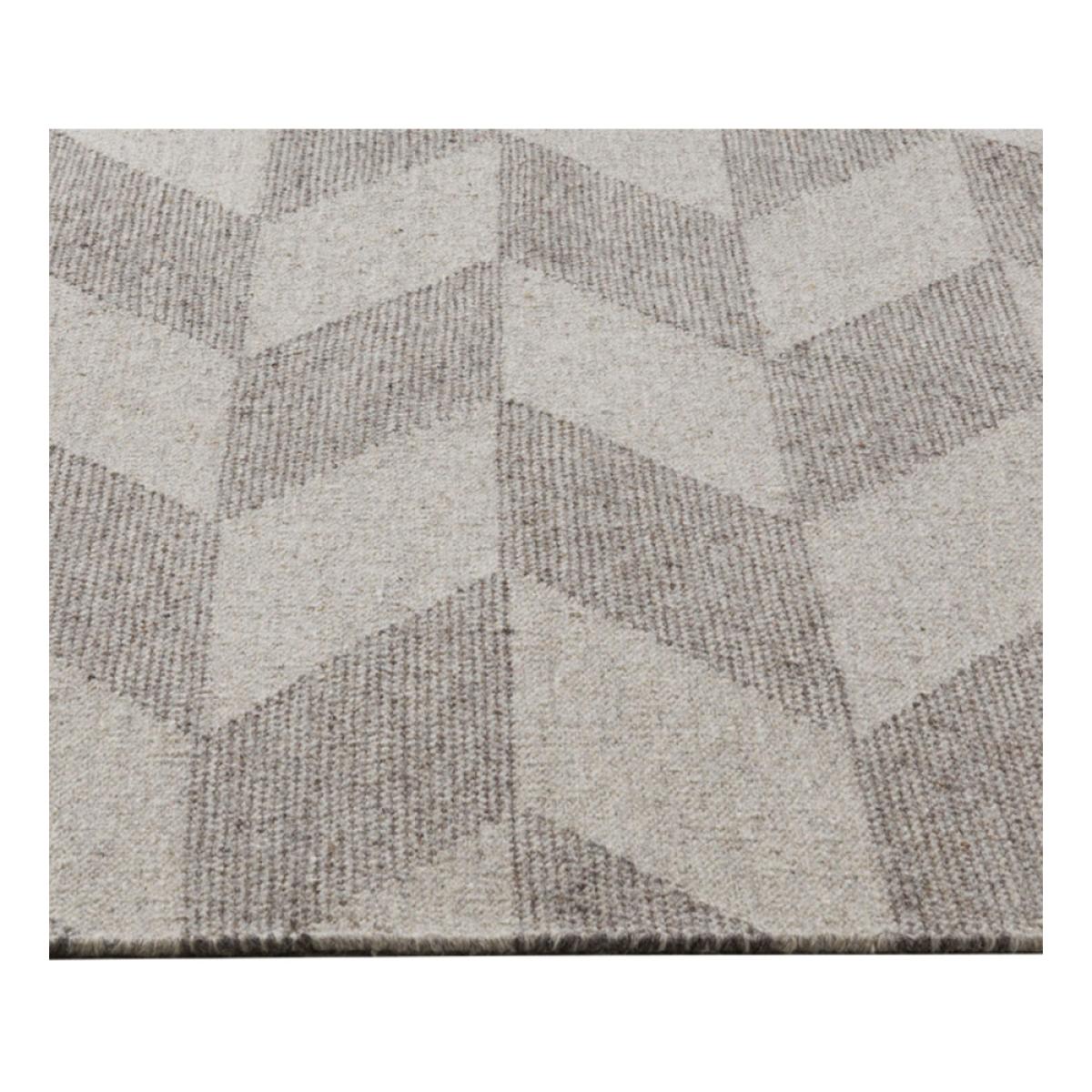 Kateha Herringbone Weave rug Light beige 200x300 cm – image 2
