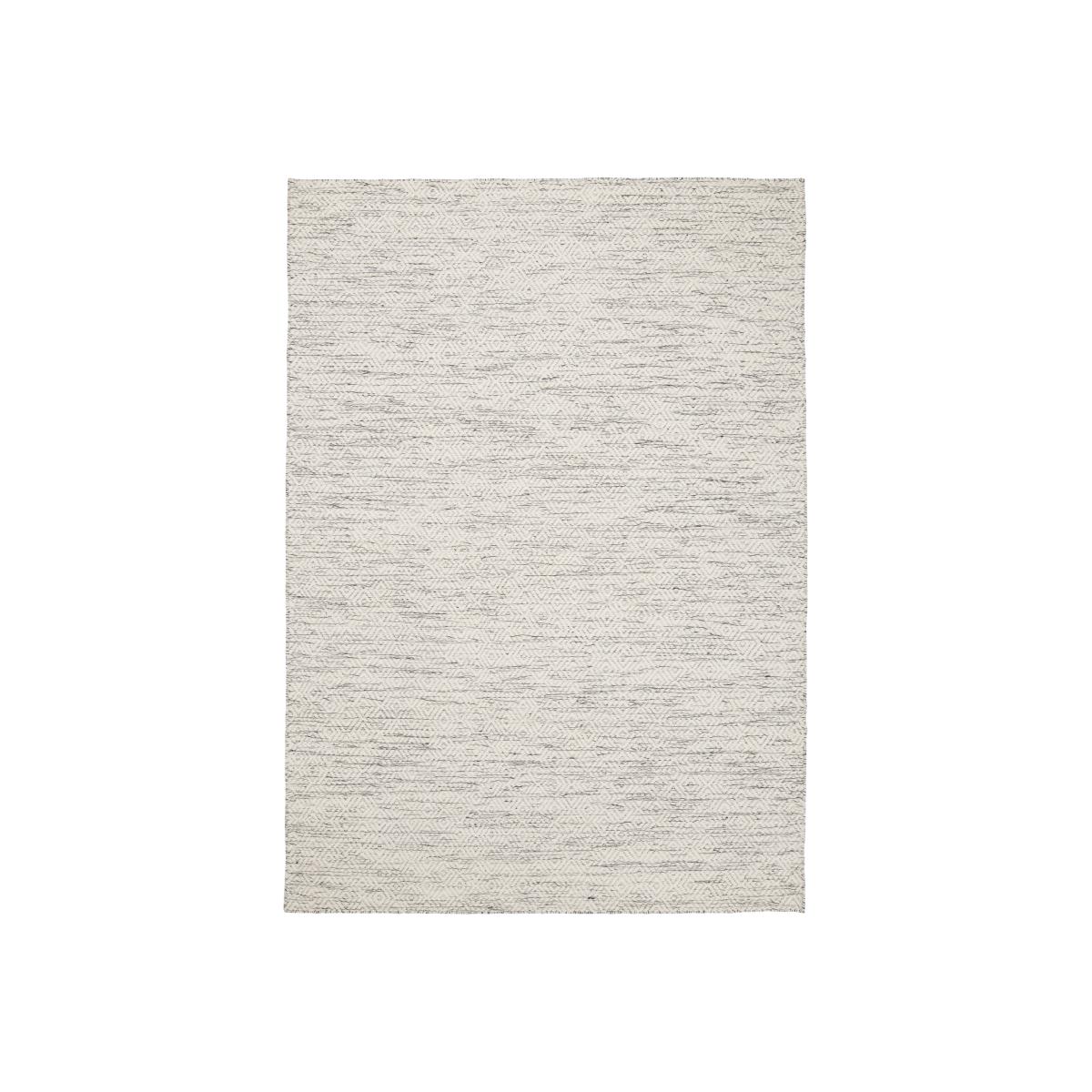 Nyoko wool carpet 140x200 cm White – image 1