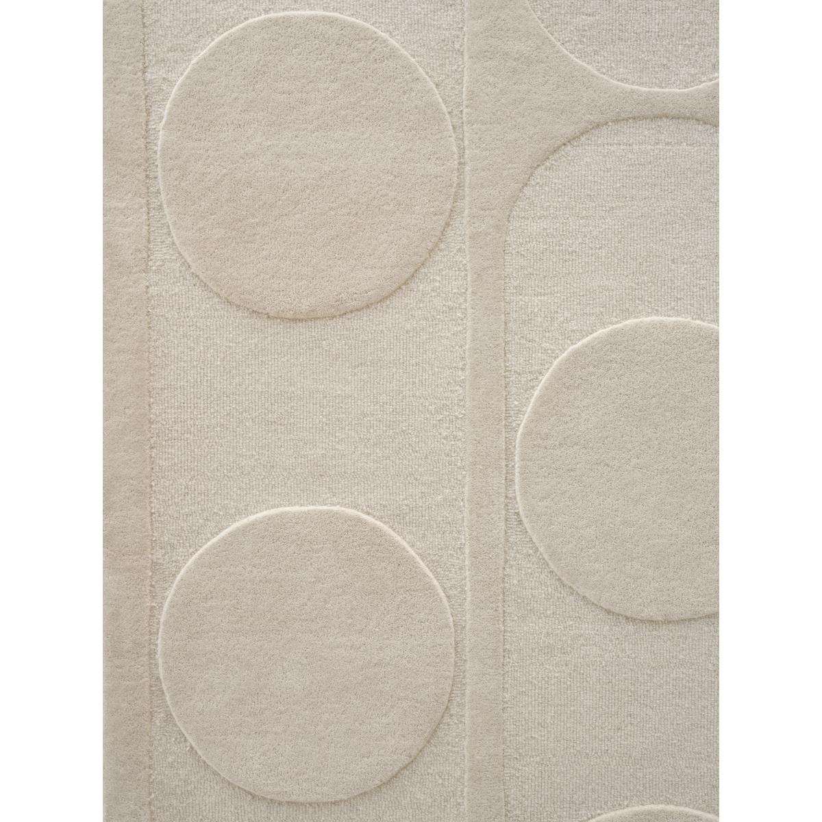 Linie Design Orb Alliance wool carpet White. 140x200 cm – image 3