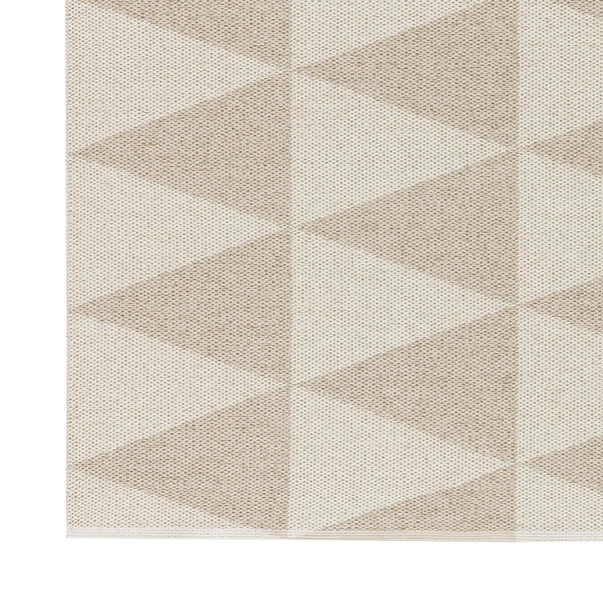 Rime rug large nude 150x200 cm – image 2